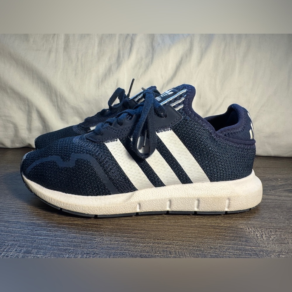 NEW!! Adidas Blue and White Sneakers